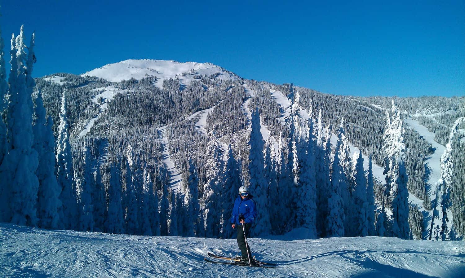 skiing near vancouver, british columbia