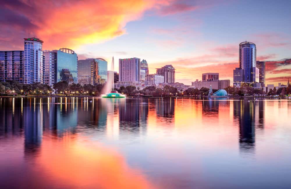 Orlando city centre