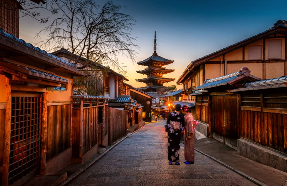 best cities kyoto japan