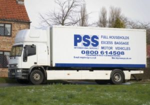 PSS Removals van lorry