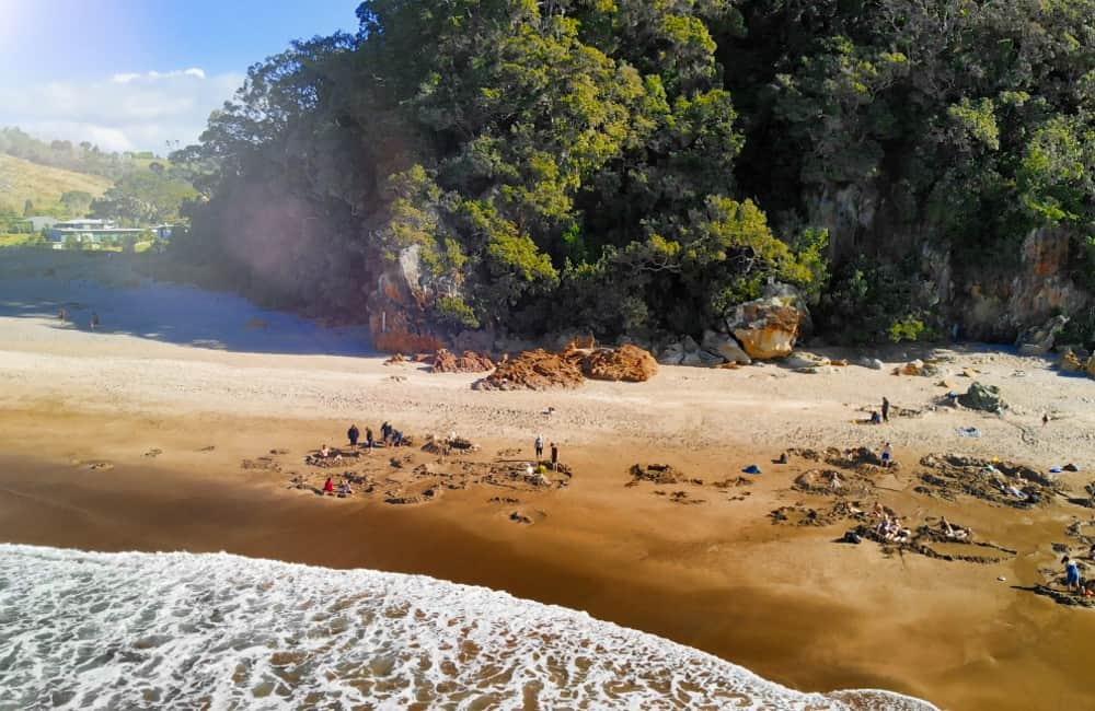 New Zealand-Coromandel Peninsula-Beach-East Coast