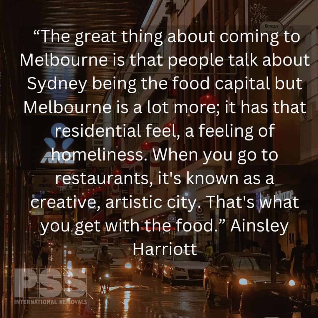 Ainsley Harriott Quote about Australia Ainsley Harriott Quote about Australia