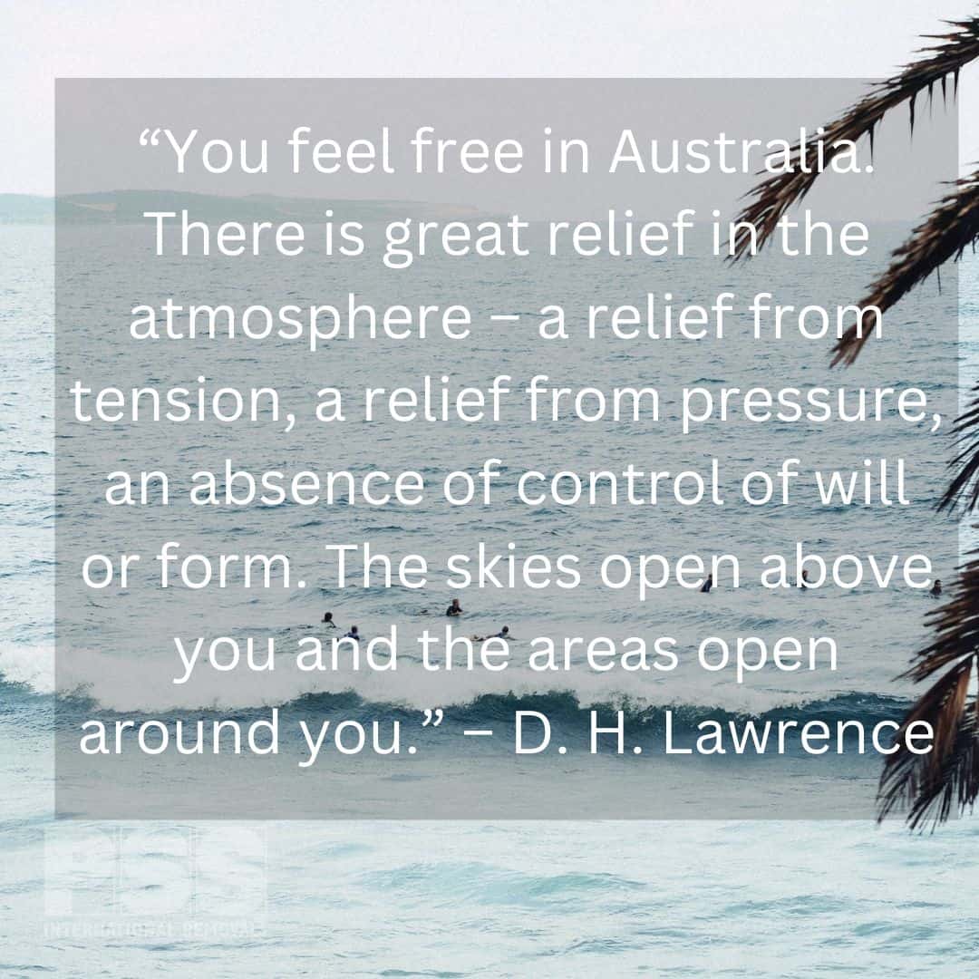 D.H. Lawrence quote on Australia skies D.H. Lawrence quote on Australia skies