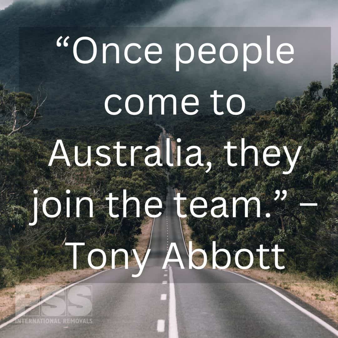 Tony Abbott Quote on Australia joining the team Tony Abbott Quote on Australia joining the team
