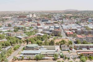 International removals to Bloemfontein from UK