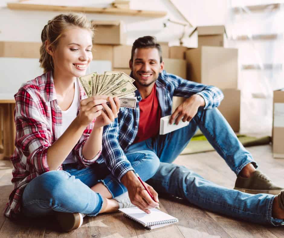 Greate value foreign currency transfers Happy couple